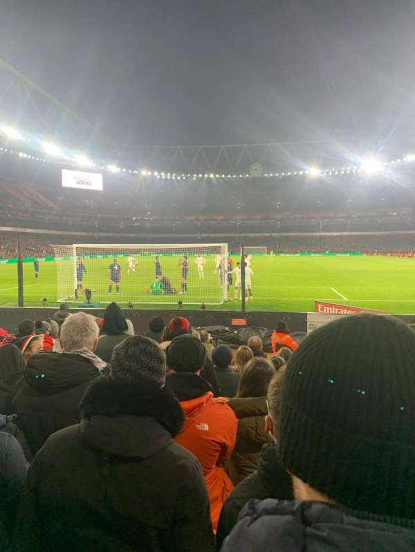 Emirates Stadium, section: 8, row: 8, seat: 243