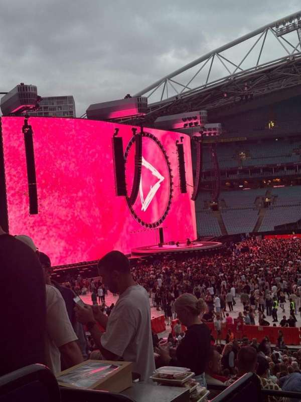 Accor Stadium, section: 106-2, row: 57, seat: 37