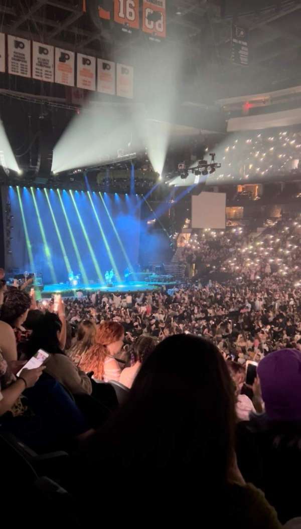 Xfinity Mobile Arena, section: 103, row: 18, seat: 9