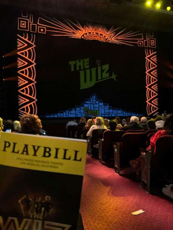 Hollywood Pantages Theatre, section: Orchestra LC, row: L, seat: 301