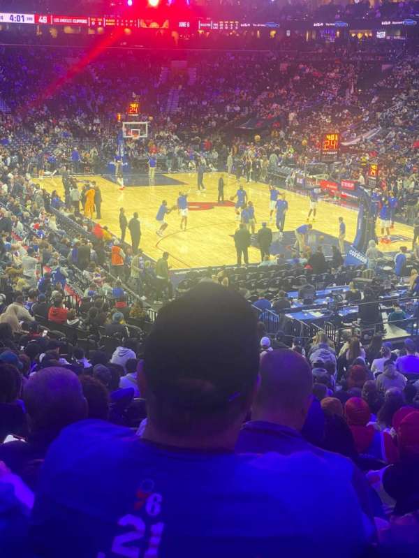 Xfinity Mobile Arena, section: 117, row: 23, seat: 14