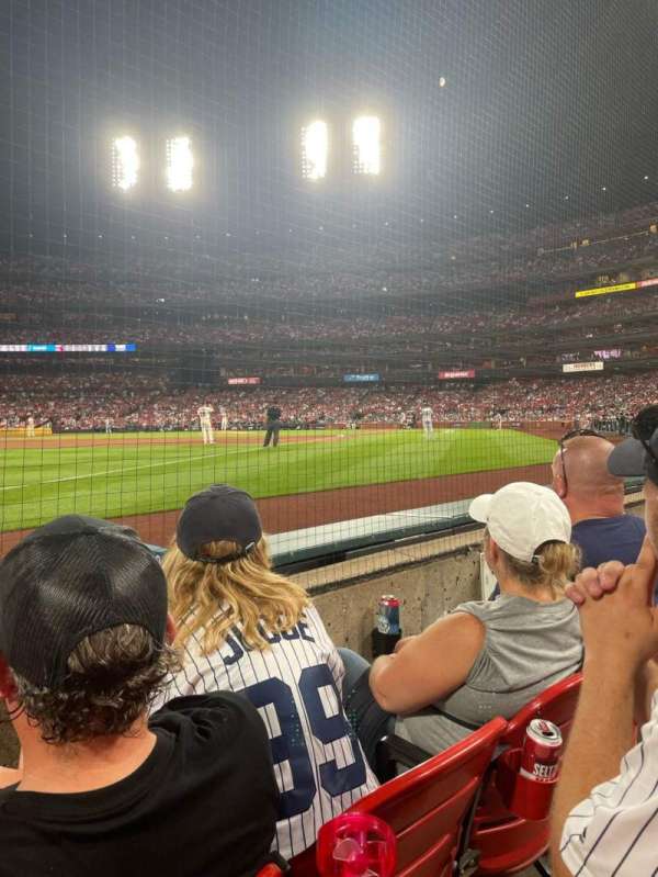 Busch Stadium, section: 164D, row: B, seat: 5