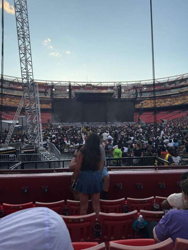 Northwest Stadium, section: 133, row: 5, seat: 7