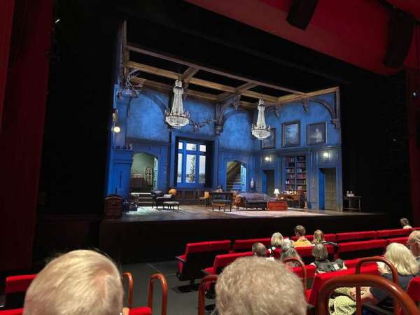 McGuire Proscenium Stage at the Guthrie Theatre, section: Aisle 1, row: G, seat: 102