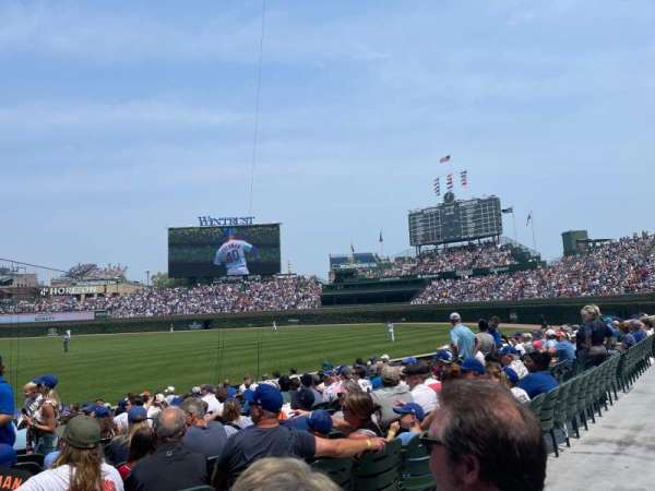 Wrigley Field, section: 129, row: 2, seat: 8