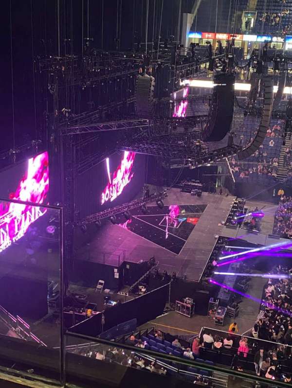 The O2, London, section: 402, row: B, seat: 486