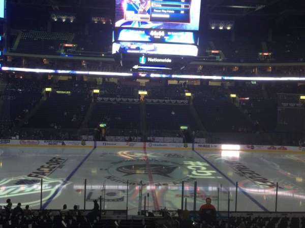 Nationwide Arena, section: 115, row: U, seat: 3