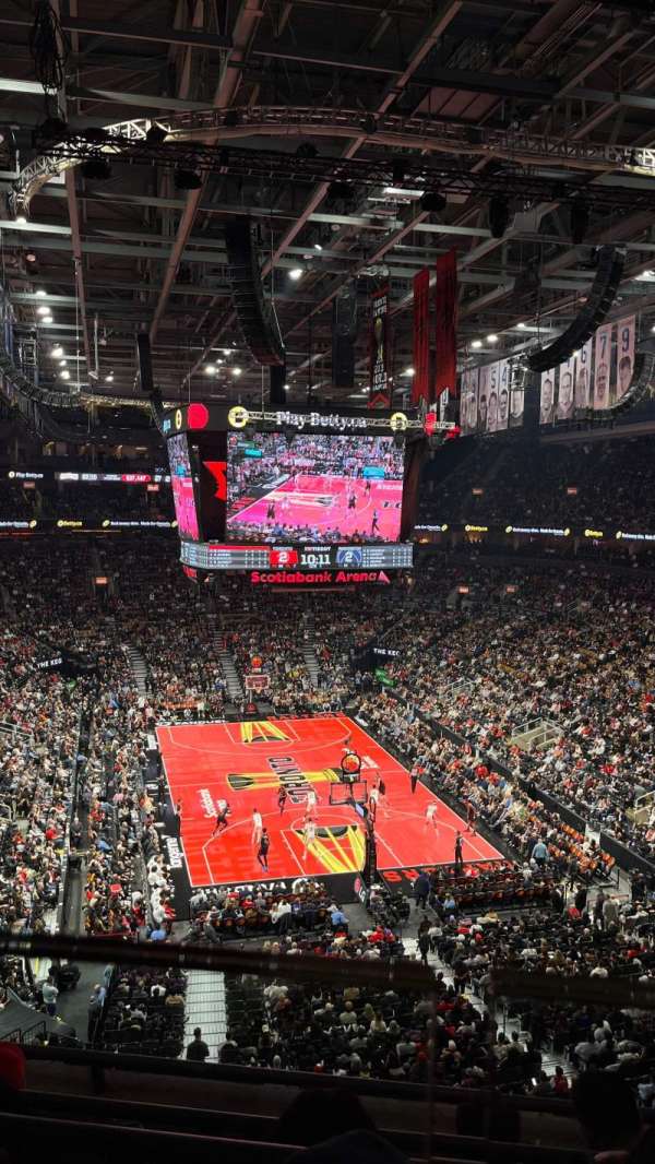 Scotiabank Arena, section: 316, row: 4W, seat: 9