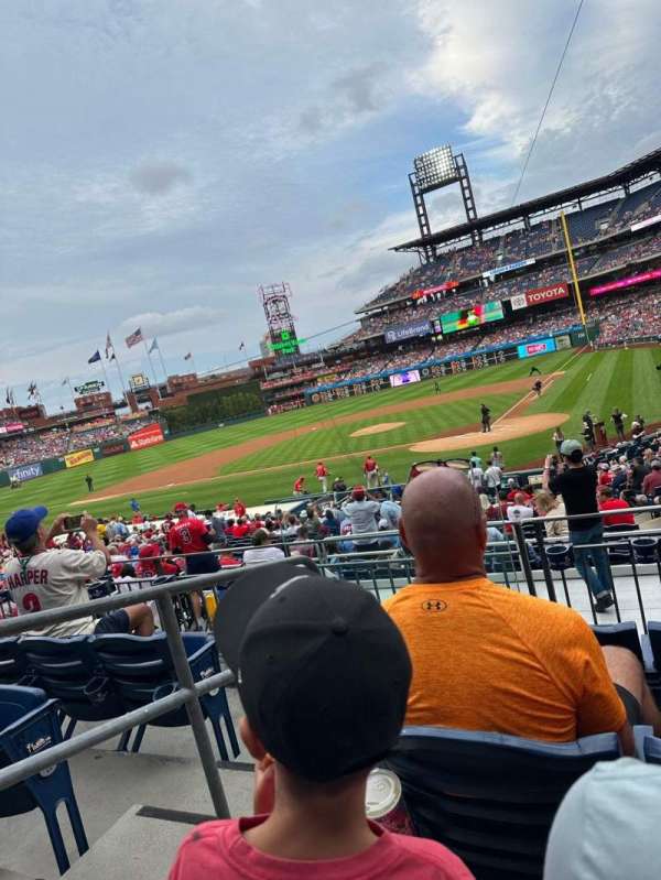 Citizens Bank Park, section: 126, row: 24, seat: 7