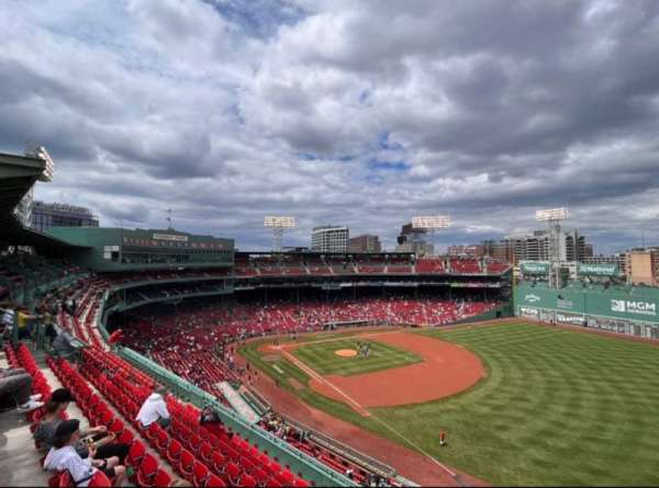 Fenway Park, section: Pavilion 15, row: K, seat: 1