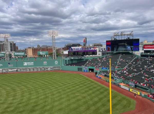 Fenway Park, section: Pavilion 15, row: K, seat: 1
