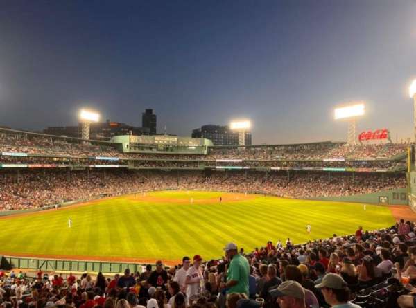 Fenway Park, section: Bleacher 38, row: 27, seat: 8
