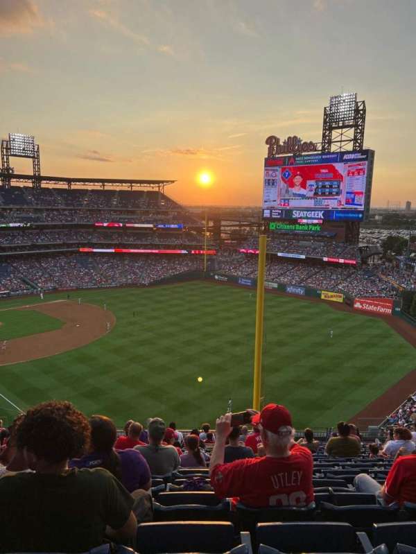 Citizens Bank Park, section: 307, row: 16, seat: 12