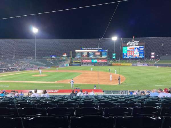 Coca-Cola Park, section: 106, row: X, seat: 11