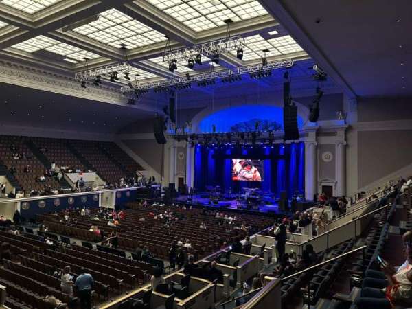 DAR Constitution Hall, section: H, row: G, seat: 8
