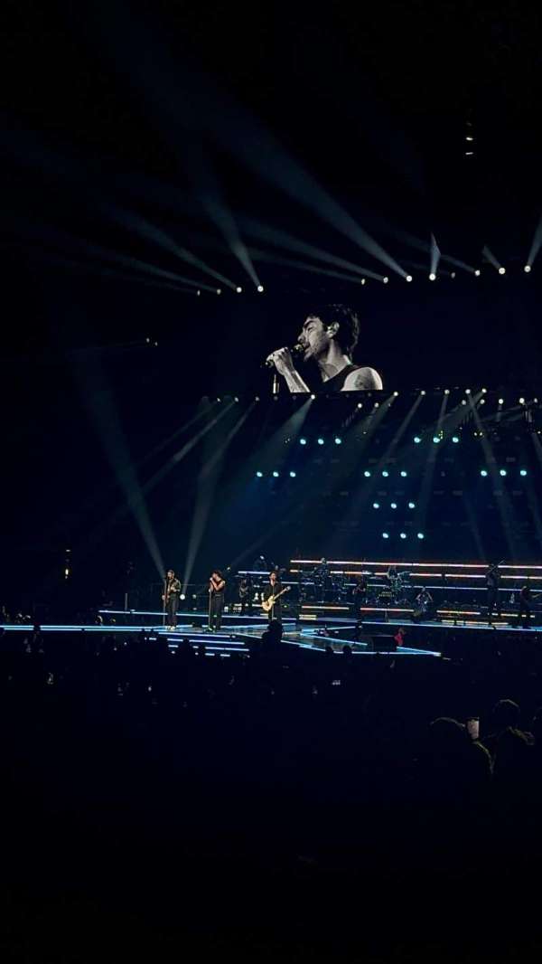 The O2, London, section: 110, row: E, seat: 307