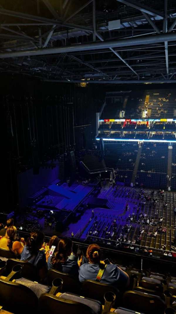 The O2, London, section: 403, row: H, seat: 502