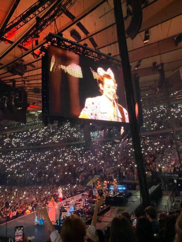 Madison Square Garden, section: 110, row: 12, seat: 14