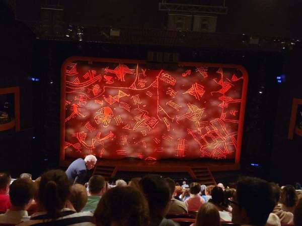 Minskoff Theatre, section: Mezzanine, row: L