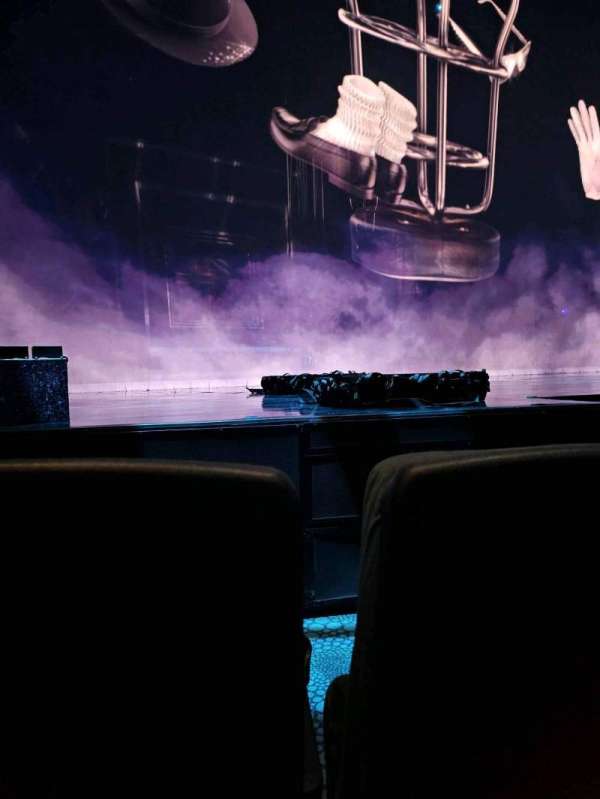Michael Jackson One Theatre, section: 101, row: B, seat: 8