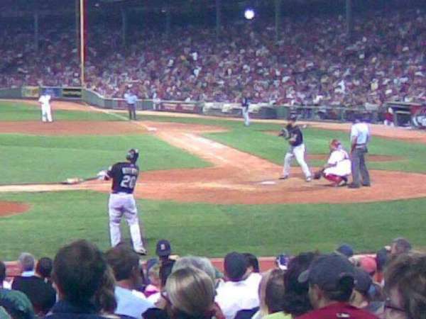 Fenway Park, section: Field Box, row: D, seat: 3