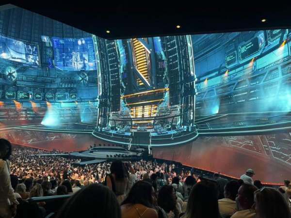 The Sphere, Vegas, section: 110, row: 28, seat: 2