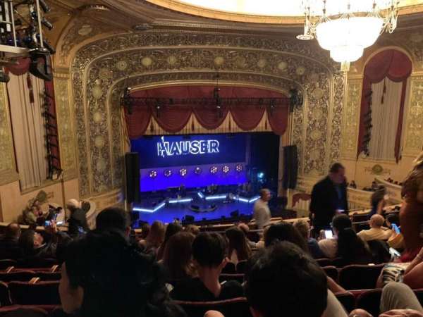Warner Theatre, Washington D.C., section: Mid-Balcony L, row: GG, seat: 9