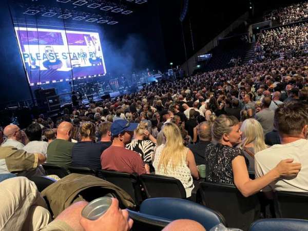 Royal Arena, section: 116, row: 11, seat: 18