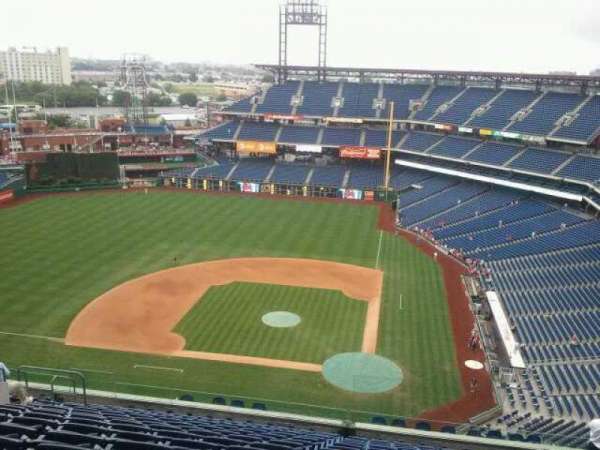 Citizens Bank Park, section: 426, row: 16, seat: 12