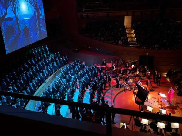 Walt Disney Concert Hall, section: Terrace East, row: A, seat: 19