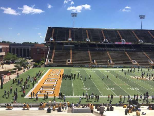 M.M. Roberts Stadium, section: H, row: 47, seat: 8