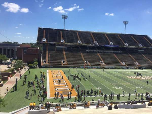 M.M. Roberts Stadium, section: I, row: 47, seat: 1