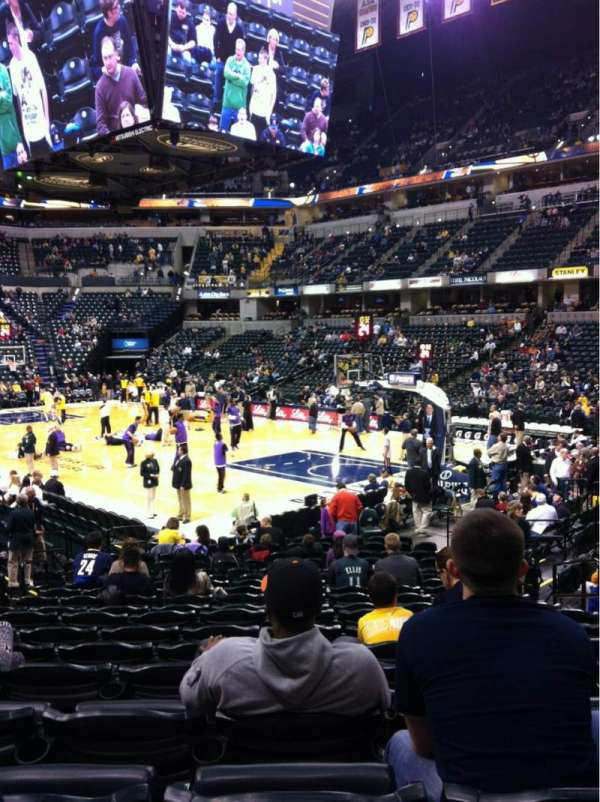 Gainbridge Fieldhouse, section: 13, row: 13, seat: 5