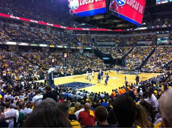 Gainbridge Fieldhouse, section: 8, row: 14, seat: 6