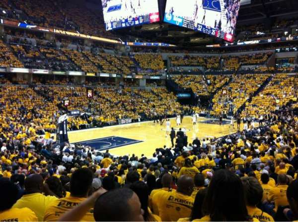 Gainbridge Fieldhouse, section: 8, row: 16, seat: 2