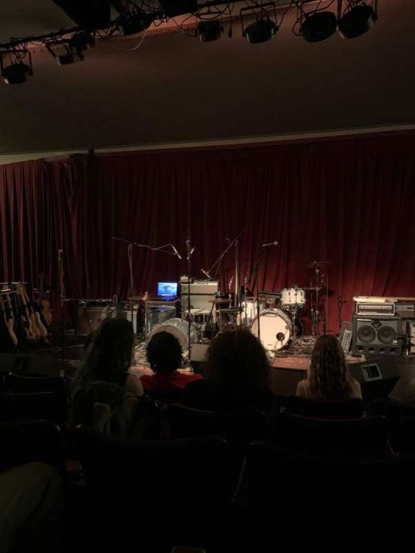Columbus Theatre, section: Center, row: 4, seat: 4