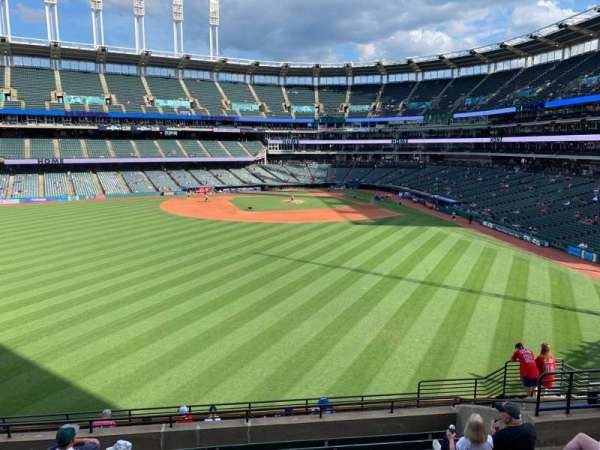 Progressive Field, section: 182, row: N, seat: 10