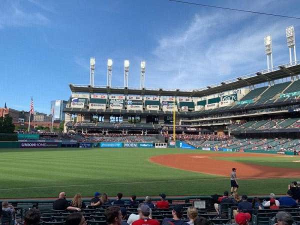 Progressive Field, section: 169, row: N, seat: 6