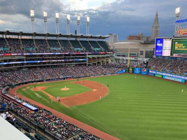 Progressive Field, section: Terrace Level, row: Standing Room