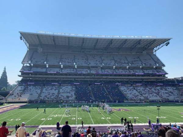 Husky Stadium, section: 130, row: 32, seat: 20