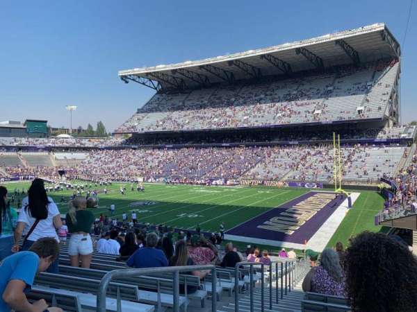 Husky Stadium, section: 101, row: 29, seat: 13