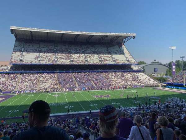 Husky Stadium, section: 108, row: 41, seat: 5