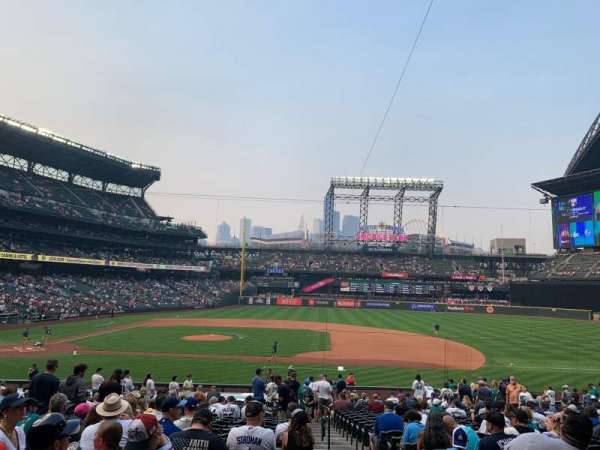 T-Mobile Park, section: 122, row: 36, seat: 1