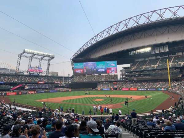 T-Mobile Park, section: 132, row: 31, seat: 1
