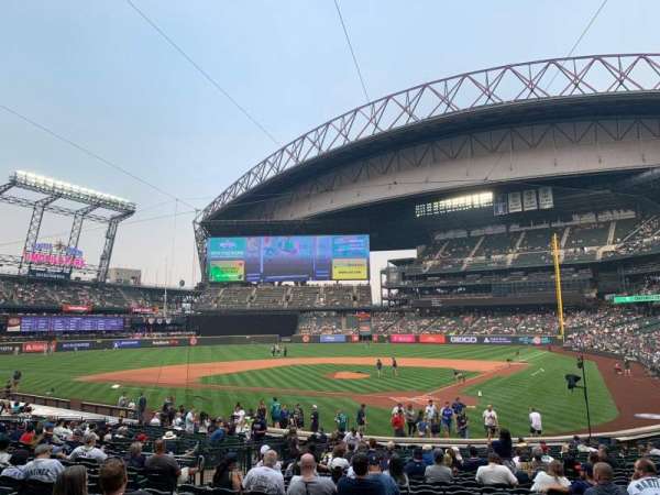 T-Mobile Park, section: 133, row: 25, seat: 5