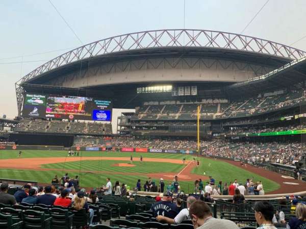 T-Mobile Park, section: 134, row: 20, seat: 7
