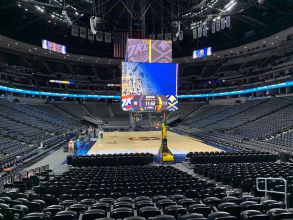 Ball Arena, section: 138, row: 9, seat: 7