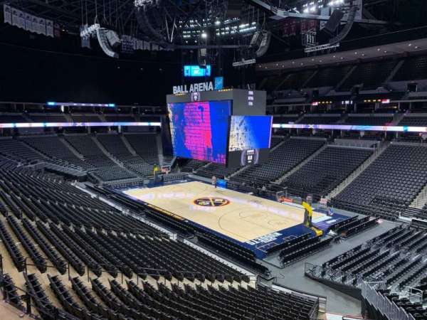 Ball Arena, section: 224, row: 2, seat: 5