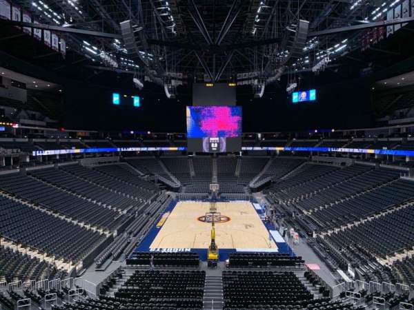 Ball Arena, section: 216, row: 2, seat: 7