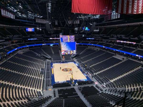 Ball Arena, section: 324, row: 8, seat: 6